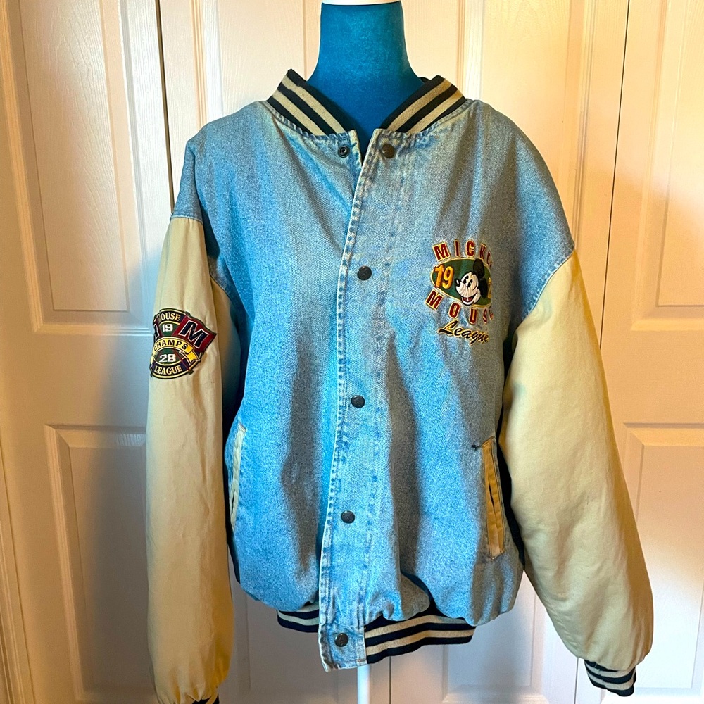 Disney vintage 1928 varsity jacket